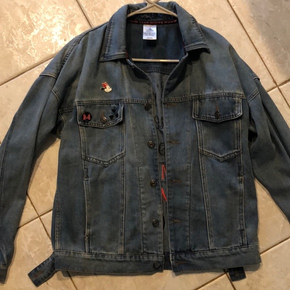 disney minnie mouse denim jacket